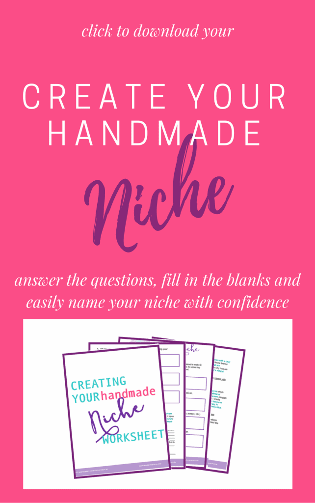 CREATE A NICHE WORKSHEET