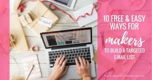 THE MONEY IS IN THE LIST | You already know aobut popups and post links, but here are 10 great, free, and easy ideas to build your email list that you may not have considered!