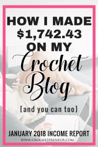 I never knew you could make real money with a crochet blog! #crochetblog #incomereport #blogincomereport #makemoneywithcrochet #crochetblogrevenue #crochetblogincome #makerblog #blogincomereport #crochetpreneur