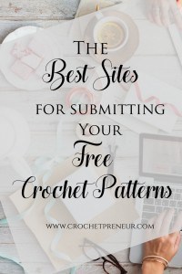 Perfect! I'm always looking for places to submit my free patterns. #crochetdesigner #freecrochetpattern #freecrochetsites #freepatternsites #submitcrochetpattern #crochetbusiness #handmadebusiness #businesstips #crochetbiztips