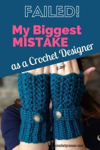 I made the biggest mistake as crochet pattern designer! But I learned my lesson. #crochetpattern #patterndesigner #failure #makerfail #techeditor #patterntester #crochetbusiness #handmadebusiness #handmadeseller #crochetshop #crochetdesigner