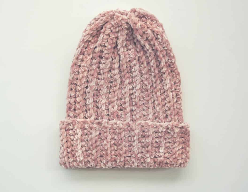 Penelope Velvet Beanie Crochet Pattern: 30 Days of Cozy - Made with a Twist