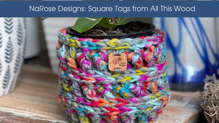 How To Make Product Tags For Crochet Businesses - DIY Beanie Tags - A  Crafty Concept