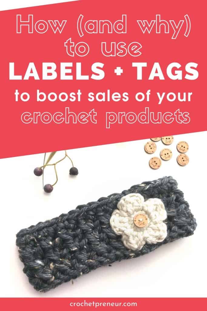 Personalize Your Crochet - How to Add Labels & Tags to your Crochet Items