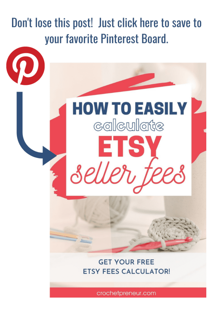 Click here to save this post to Pinterest. How to easily calculate Etsy seller fees.