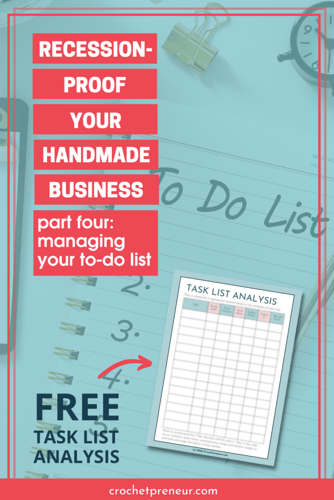 Prioritize Your Crochet Business Tasks to Maximize Your Productivity