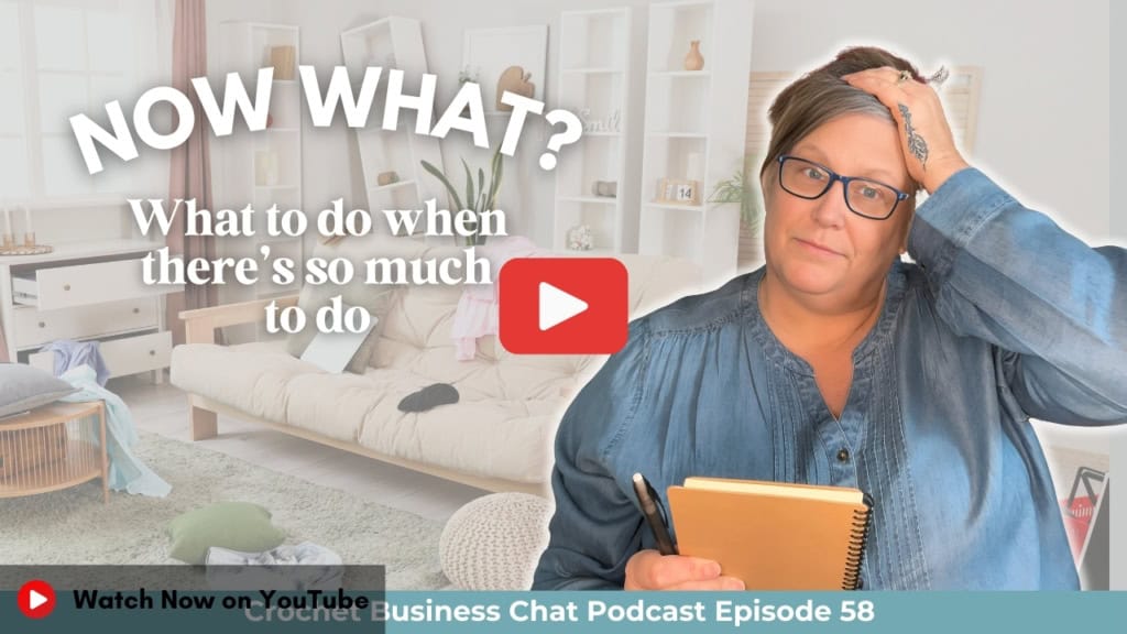 Overwhelmed Crochet Business Owner - Watch Now on YouTube