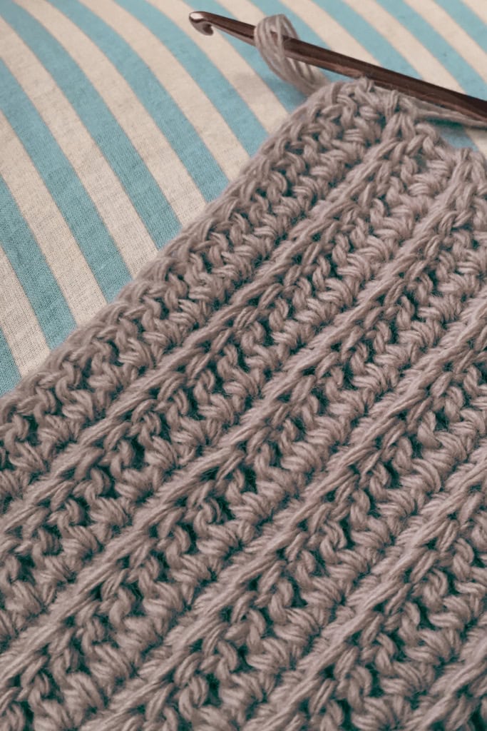 Can One Crochet Business Sell Both Crochet Items and Patterns? - Featuring an image of a crochet project in progress