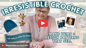 How to Create Crochet Items and Patterns that Sell - Watch on YouTube