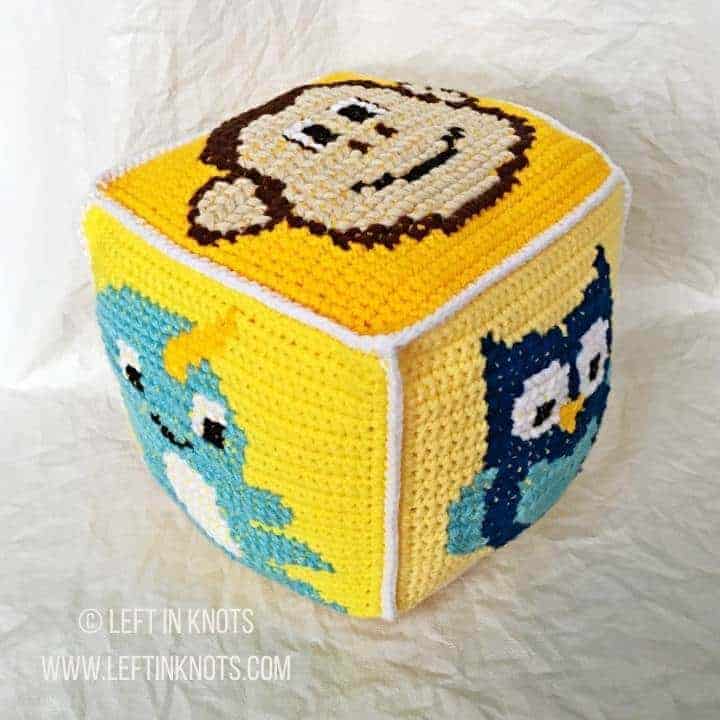Image for Crochet Alphabet M N O Squares - Free Pattern