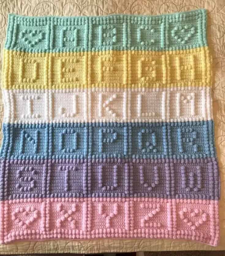 Image for Individual Letters in the Bobble Stitch